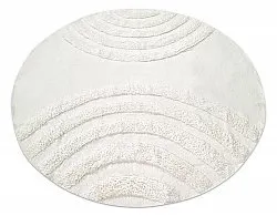 Runde tæpper - Everly Natural Cotton Shaggy (offwhite)