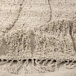 Ryatæpper - Farley Natural Cotton Shaggy (beige)