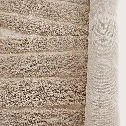 Runde tæpper - Farley Natural Cotton Shaggy (beige)