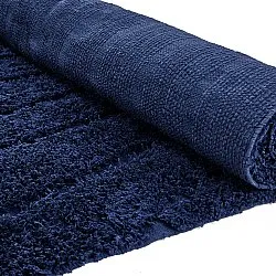 Ryatæpper - Farley Natural Cotton Shaggy (blå)