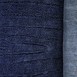 Ryatæpper - Farley Natural Cotton Shaggy (blå)