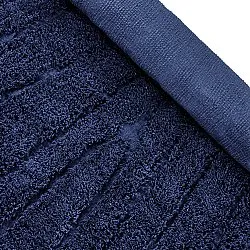 Ryatæpper - Farley Natural Cotton Shaggy (blå)