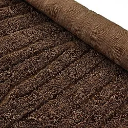 Ryatæpper - Farley Natural Cotton Shaggy (brun)