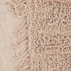 Ryatæpper - Farley Natural Cotton Shaggy (lyserød)