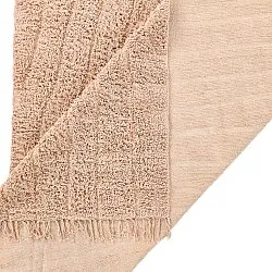 Ryatæpper - Farley Natural Cotton Shaggy (lyserød)