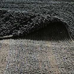 Ryatæpper - Farley Natural Cotton Shaggy (sort)