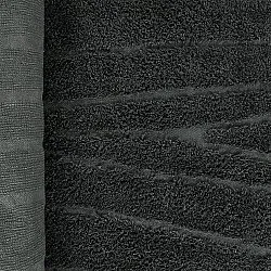 Runde tæpper - Farley Natural Cotton Shaggy (sort)