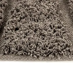 Runde tæpper - Farley Natural Cotton Shaggy (taupe)