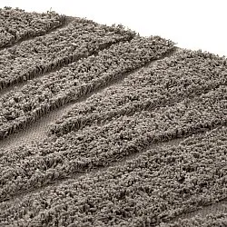 Runde tæpper - Farley Natural Cotton Shaggy (taupe)