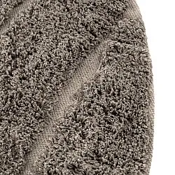 Runde tæpper - Farley Natural Cotton Shaggy (taupe)