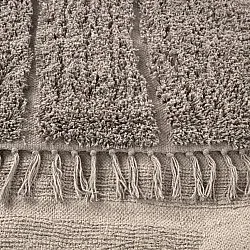 Ryatæpper - Farley Natural Cotton Shaggy (taupe)