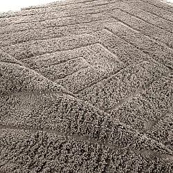 Ryatæpper - Farley Natural Cotton Shaggy (taupe)