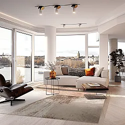 Wilton-tæppe - Fia (lyserød/multi)