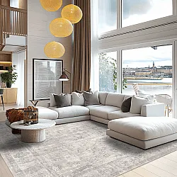 Wilton-tæppe - Gombalia (grå)