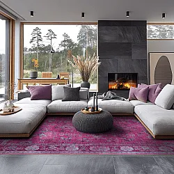 Wilton-tæppe - Gombalia (lilla)