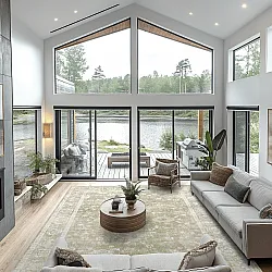 Wilton-tæppe - Gombalia (lysegrøn)