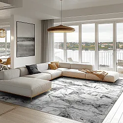 Wilton-tæppe - Hakari (grå)