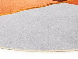 Runde tæpper - Hazel (orange/multi)