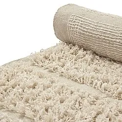 Ryatæpper - Ikara Natural Cotton Shaggy (fløde)