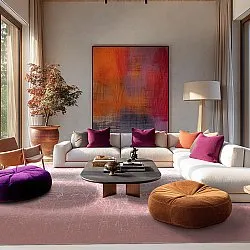 Wilton-tæppe - Jervis (lyserød)