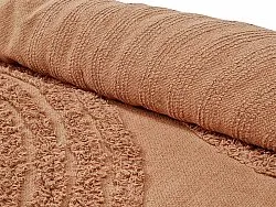Ryatæpper - Jovie Natural Cotton Shaggy (terracotta)