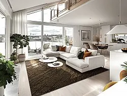 Wilton-tæppe - Junes (guld)