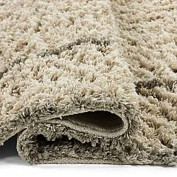 Ryatæpper - Kairi Natural Cotton Shaggy (beige/taupe)