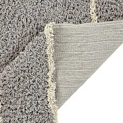 Ryatæpper - Kairi Natural Cotton Shaggy (grå/beige)