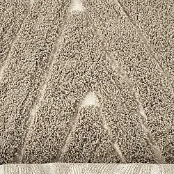 Ryatæpper - Kindon Natural Cotton Shaggy (beige/hvid)