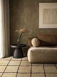 Ryatæpper - Lana Natural Cotton Shaggy (beige/brun)