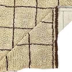 Ryatæpper - Lana Natural Cotton Shaggy (beige/brun)