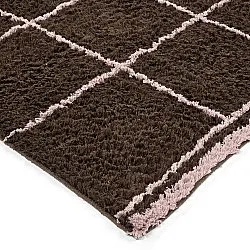 Ryatæpper - Lana Natural Cotton Shaggy (brun)