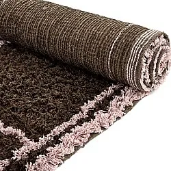 Ryatæpper - Lana Natural Cotton Shaggy (brun)