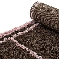 Ryatæpper - Lana Natural Cotton Shaggy (brun)