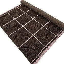 Ryatæpper - Lana Natural Cotton Shaggy (brun)