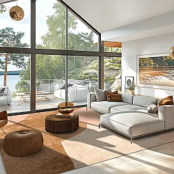 Wilton-tæppe - Lazio (beige/lyserød)