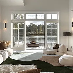 Wilton-tæppe - Lazio (grøn/multi)