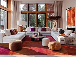 Wilton-tæppe - Lazio (lyserød)