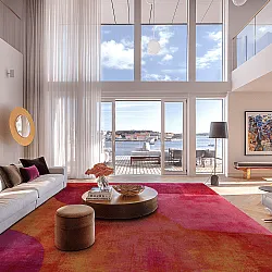 Wilton-tæppe - Lazio (lyserød)