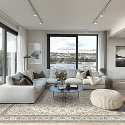 Wilton-tæppe - Lena (beige)