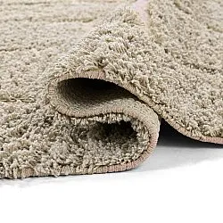 Ryatæpper - Lindley Natural Cotton Shaggy (beige/pink)