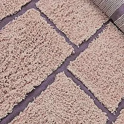 Ryatæpper - Lindley Natural Cotton Shaggy (pink/lilla)