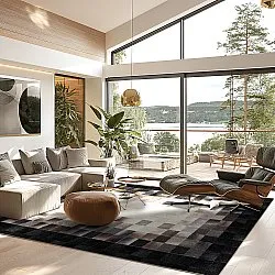 Wilton-tæppe - Livada (sort/multi)