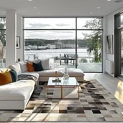 Wilton-tæppe - Livada (hvid/multi)