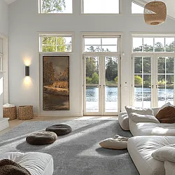 Wilton-tæppe - Lynton (grå)