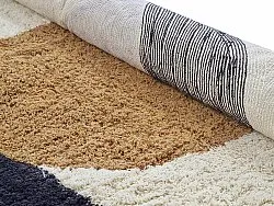 Runde tæpper - Mantona Natural Cotton Shaggy (multi)