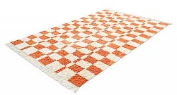 Ryatæpper - Maranello Natural Cotton Shaggy (orange)