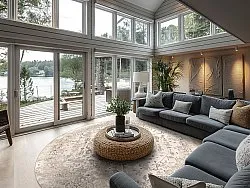 Rundt tæppe - Mateur (beige)