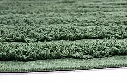 Ryatæpper - Mavis Natural Cotton Shaggy (grøn)