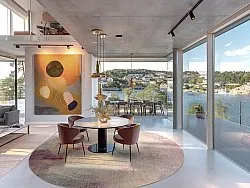 Rundt tæppe - Mogoro (multi)